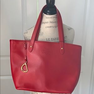 Ralph Lauren Leather Tote
